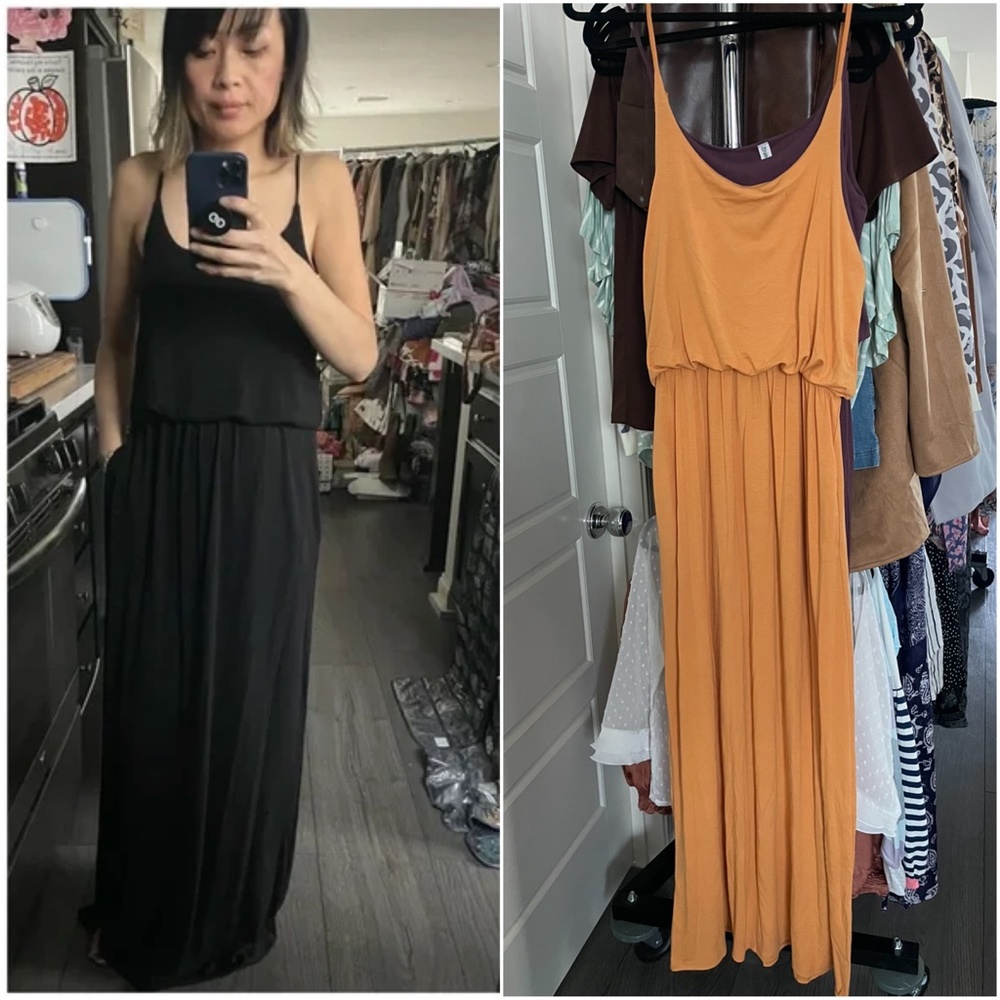 Boho Minimalist Cami Pocket Maxi Dress - Picture 14 of 14